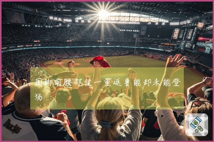 国脚前腰邵佳一重返鲁能却未能登场